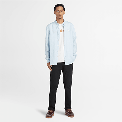 Erkek Claremont Twill Siyah Chino Pantolon