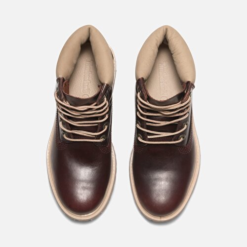 Kadın Timberland® Premium 6 -Inch Su Geçirmez Bordo Bot
