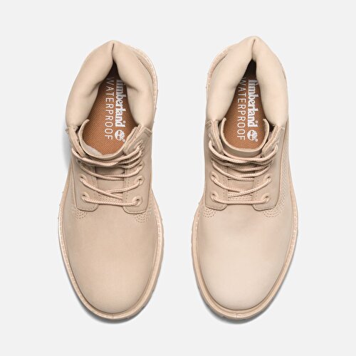 Kadın Timberland® Premium 6 -Inch Su Geçirmez Bej Bot