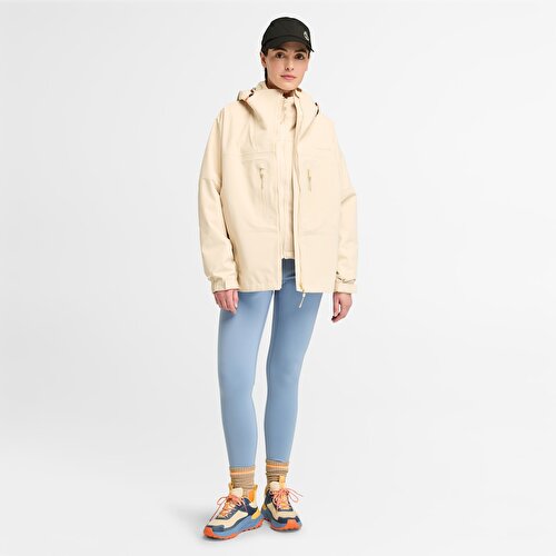 Kadın Polartec® Tam Fermuarlı Bej Polar