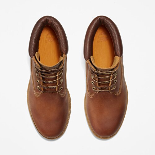 Erkek Timberland® Premium 6 Inch Su Geçirmez Kahverengi Bot