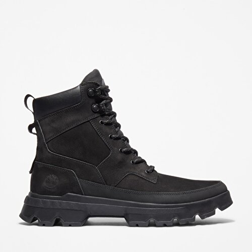 Erkek Timberland Originals Ultra Boğazlı ve Bağcıklı Siyah Su Geçirmez Bot