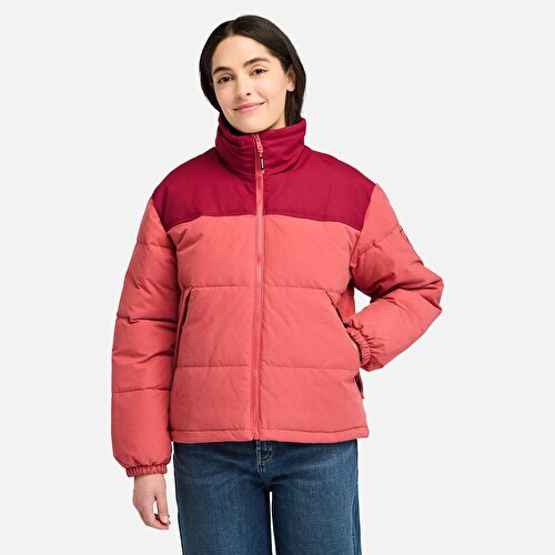 Kadın Welch Mountain Yalıtımlı Pembe Şişme Mont