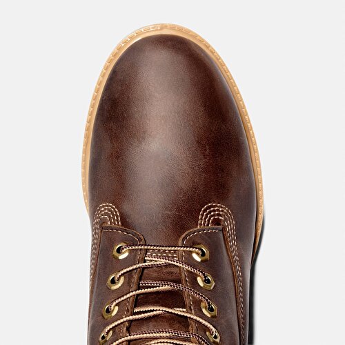 Erkek Timberland® Premium 6 Inch Su Geçirmez Koyu Kahverengi Bot