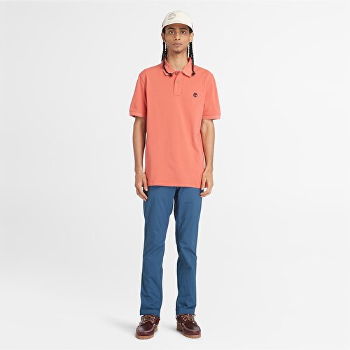 Erkek Mavi Claremont Poplin Chino Pantolon