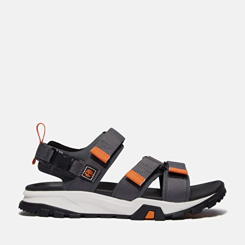 Erkek Gri Garrison Trail Arkadan Bantlı Sandalet