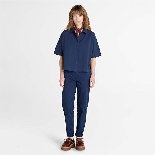 Kadın Koyu Mavi Claremont Chino Pantolon