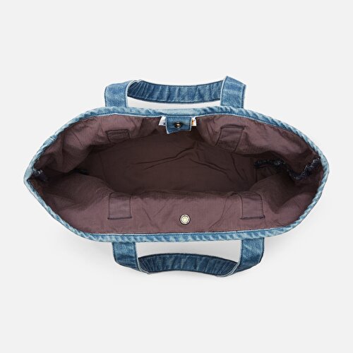 Denim Easy Mavi Tote Çanta