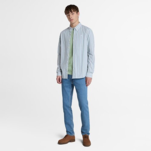 Erkek Yeşil Dunstan River Tişört