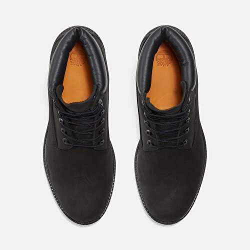 Erkek Siyah Timberland Premium 6 Inch Su Geçirmez Bot