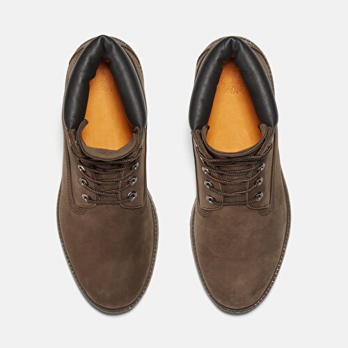 Erkek Kahverengi Timberland Premium 6 İnç Su Geçirmez Bot