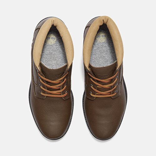 Erkek Koyu Kahverengi Timberland® Premium Su Geçirmez Chukka Bot