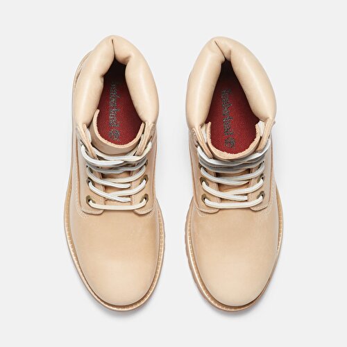 Kadın Bej Timberland® Premium 6 İnç Su Geçirmez Bot