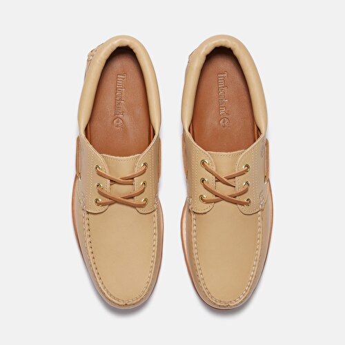 Erkek Bej Timberland® Authentic 3-Eye Lug El Yapımı Tekne Ayakkabısı
