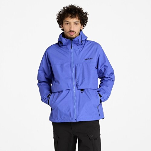 Erkek Mavi Jennes Mobi Flex Tech 2L Su Geçirmez Mont