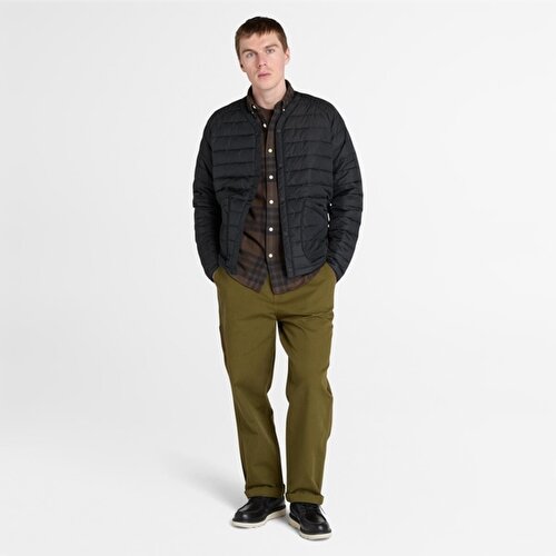 Erkek Koyu Kahverengi Kareli Flannel Gömlek