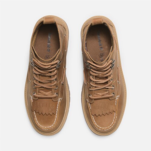 Kadın Sarı Stone Street Platform Püsküllü Bot