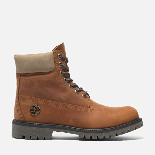 Erkek Timberland® Premium 6-Inch Su Geçirmez Turuncu Bot