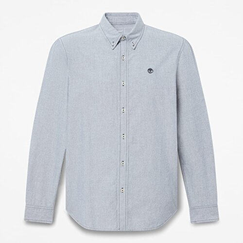 Erkek Lacivert Oxford Gömlek