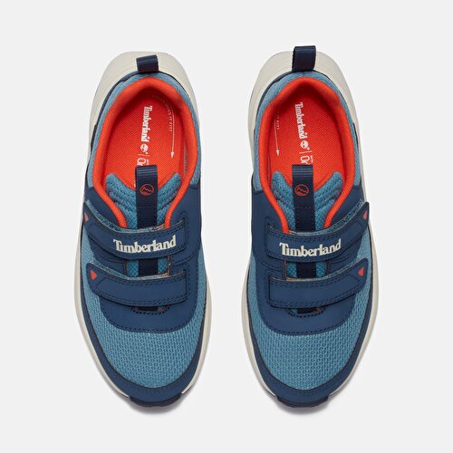 Çocuk Motion Access Bileksiz ve Cırtcırtlı Mavi Spor Ayakkabı