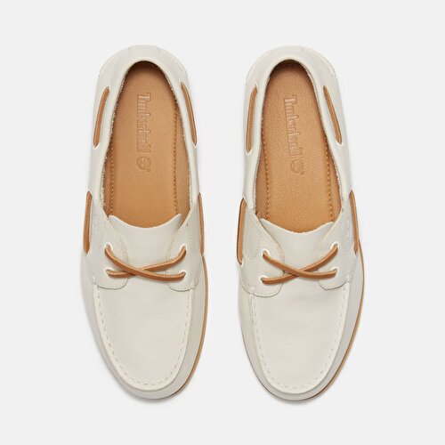 Kadın Beyaz Klasik Tekne Ayakkabısı