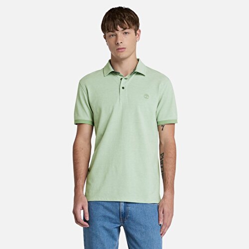 Erkek Yeşil Baboosic Brook Oxford Kısa Kollu Polo