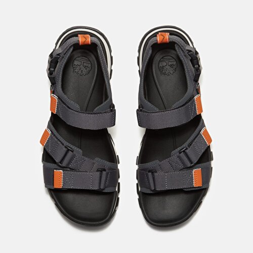 Erkek Gri Garrison Trail Arkadan Bantlı Sandalet