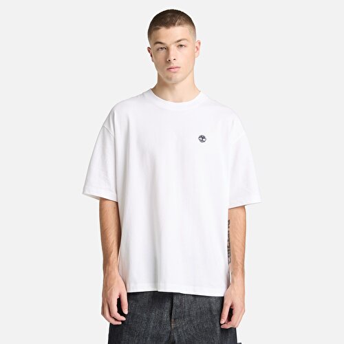 Erkek Beyaz Dunstan River Tişört