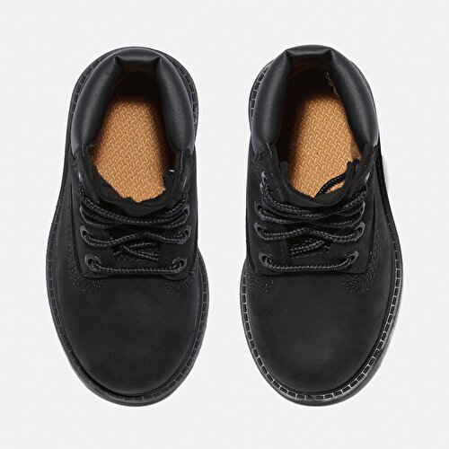 Bebek Siyah Timberland Premium 6 Inch Su Geçirmez Bot