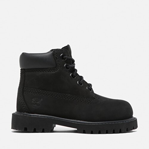 Bebek Siyah Timberland Premium 6 Inch Su Geçirmez Bot