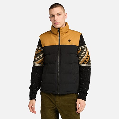 Erkek Sarı/Siyah  Welch Mountain Dayanıklı Su İtici Şişme Yelek