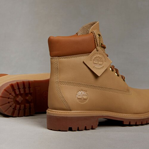 Erkek Bej Timberland® Premium 6 İnç Su Geçirmez Bot