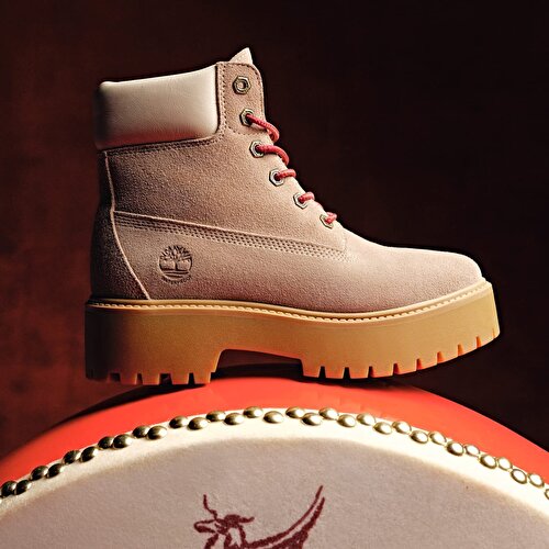 Kadın Timberland® Stone Year of the Horse Bej 6 İnç Platform Bot