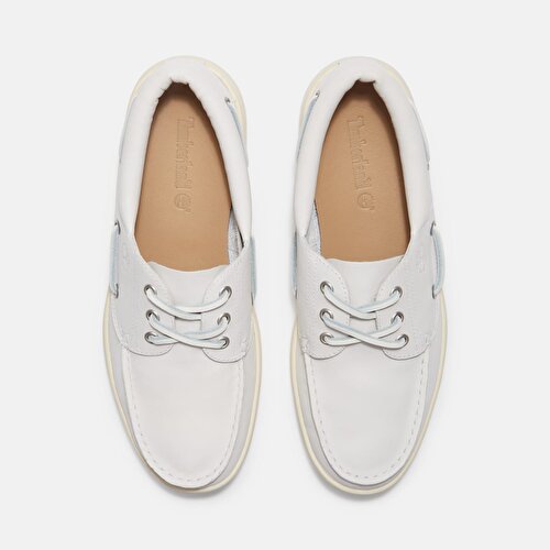 Erkek Timberland® Portofino Pier Beyaz Tekne Ayakkabısı