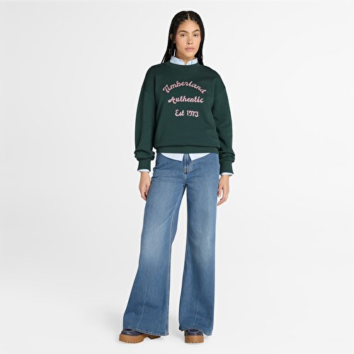 Kadın Mavi Timberland® Oxford Uzun Kollu Gömlek