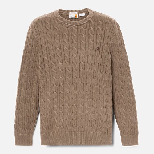 Erkek  Wıllıams Rıver Cable Crewneck Kazak