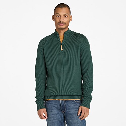 Erkek  Wıllıams Rıver Textured 1/4 Zip Kazak