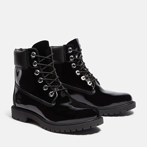 Kadın Siyah Timberland® Premium 6 İnç Su Geçirmez Bot