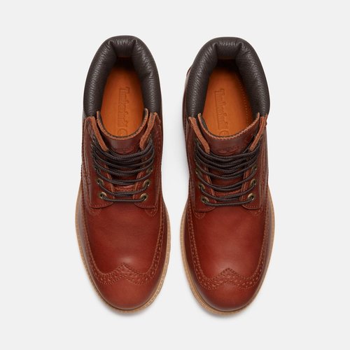 Erkek Kahverengi Timberland® Premium 6 İnç Su Geçirmez Bot