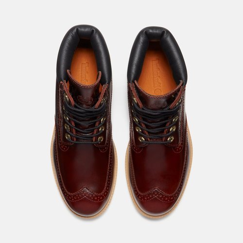 Erkek Bordo Timberland® Heritage 6 İnç Su Geçirmez Bot