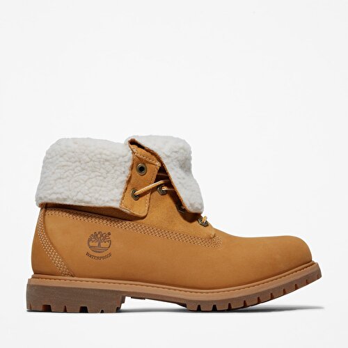 Kadın Sarı Timberland® Sıcak Tutan Astarlı Su Geçirmez Roll-Top Bot
