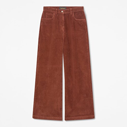 Corduroy Wide-Leg Pants