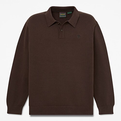 WILLIAMS RIVER Cotton Polo Sweater