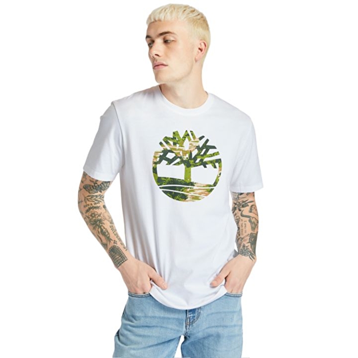 Kennebec River Beyaz Erkek T-shirt
