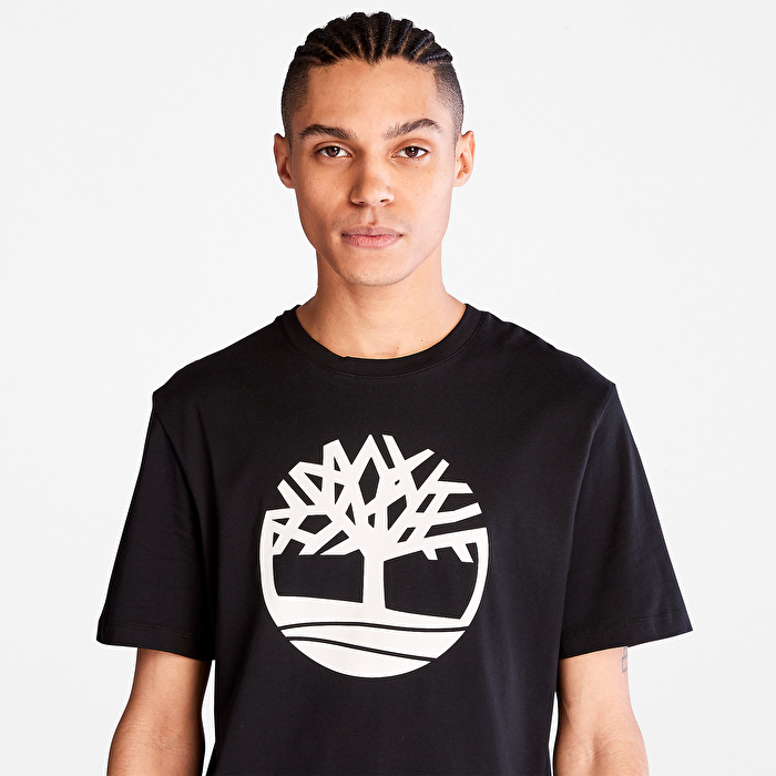 Kennebec River Ağaç Logolu Erkek Tişört