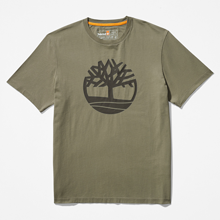 Kennebec River Ağaç Logolu Erkek Tişört