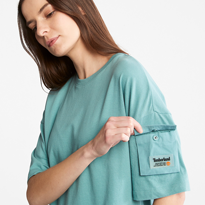 Progressive Utility Pocket Kadın Tişört