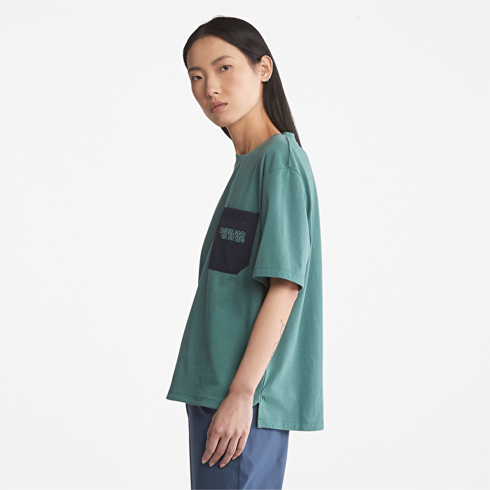 TimberCHILL™ Climate-Control Kumaş Kadın Tişört