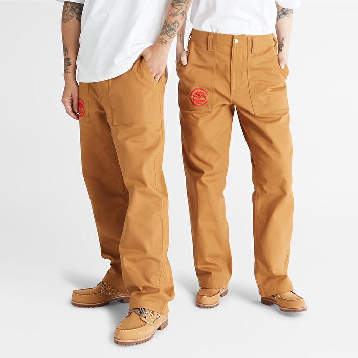 CLOT x Timberland Duck Kanvas Workwear Erkek Pantolon