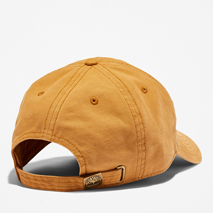 Erkek Cooper Hill Kanvas Sarı Beyzbol Şapkası